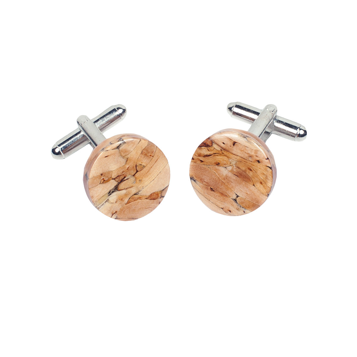 HEATHERGEMS Handcrafted Jewellery from Scotland Natural outlets Heathergem Round Cufflinks